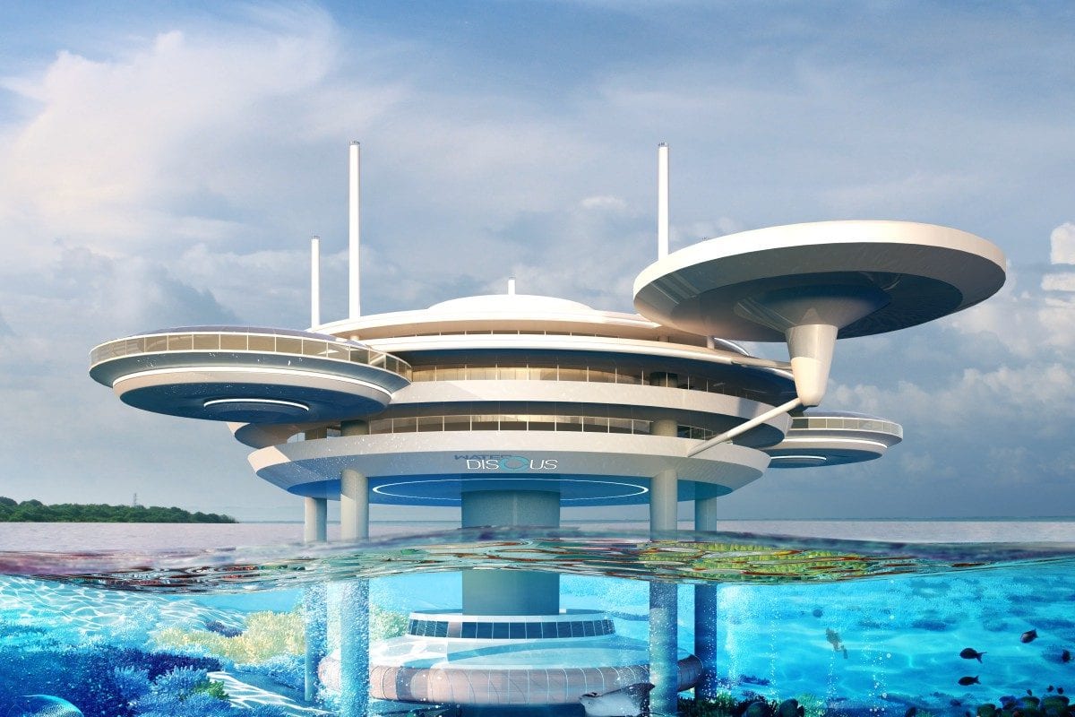 khách sạn dưới biển ở dubai, khách sạn dưới nước ở dubai, nhà dưới biển ở dubai, khách sạn dưới biển dubai