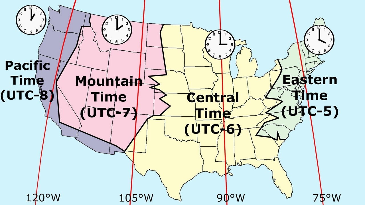 Múi Giờ Ở Mỹ - Bỏ Túi Bí Kíp Đổi Giờ Chuẩn Xác Và Nhanh Gọn